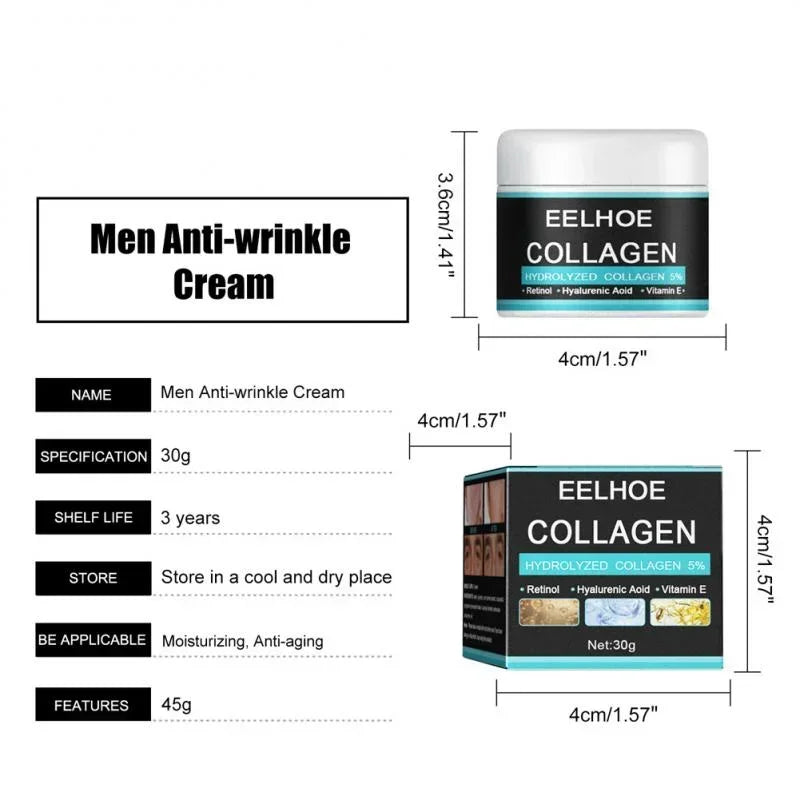 Collagen Anti Wrinkle Creams for Men