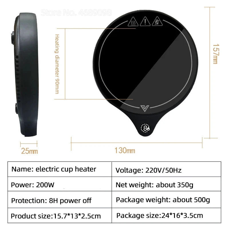 110V/220V Cup Heater Mug Warmer/Cooker