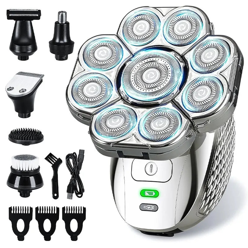 4D Head Rechargeable Shavers for Men & Women