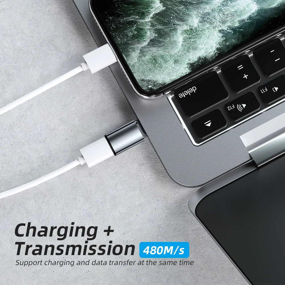 Type C Micro USB Convert Magnetic Adapter