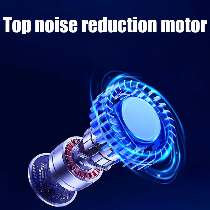 Portable USB Rechargeable Mini Hanging Neck Cooler Fan