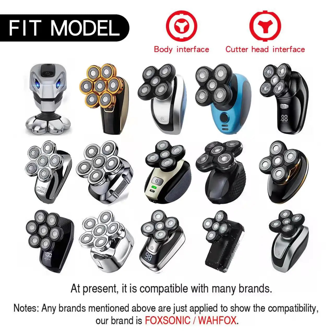 Quality 3/4/5/6/7/8/9D Replacement Blade For Men and Women