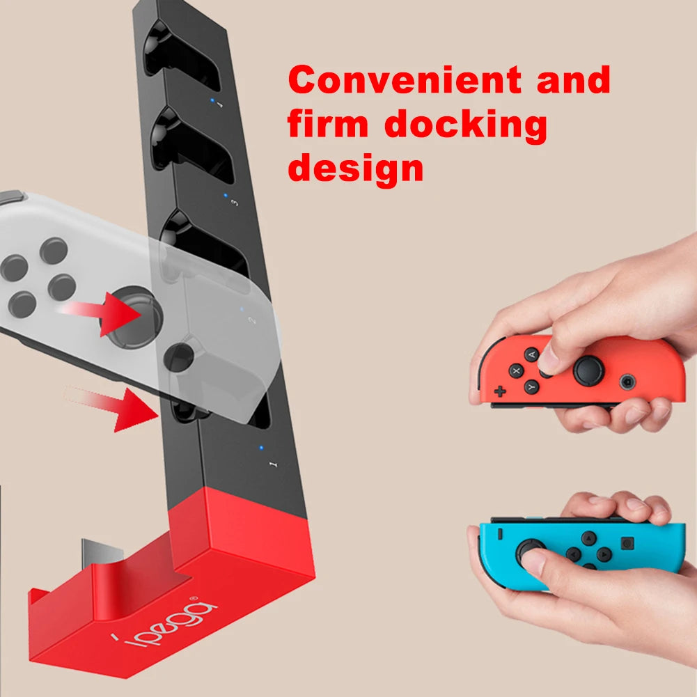 PG-9186 Controller Charger Charging Dock Stand Holder for Nintendo Switch