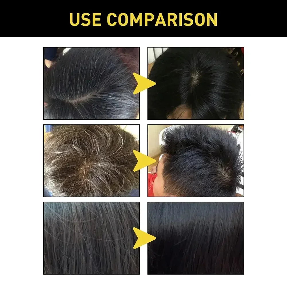 3 in 1 Natural Herbal Hair Dye Shampoo