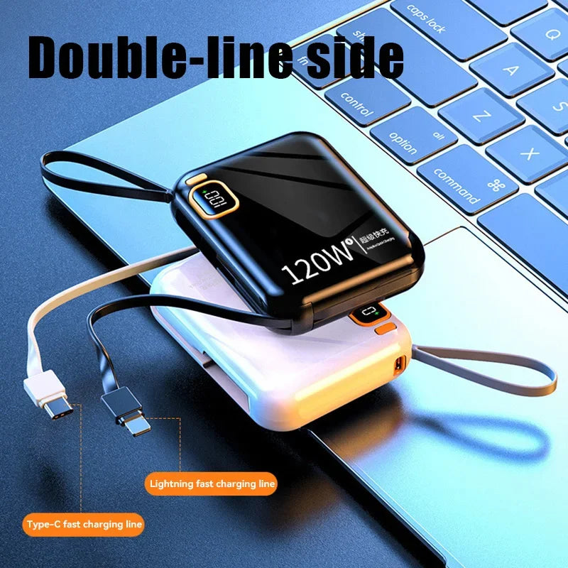 Lenovo 120W 50000mAh High Capacity Portable Power Bank