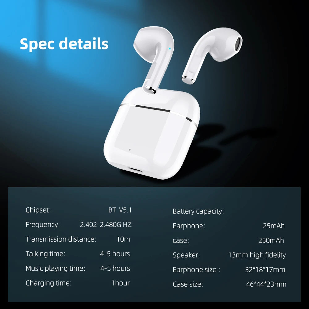 Pro 4 TWS Wireless Headphones Earphone for Xiaomi and IPhone