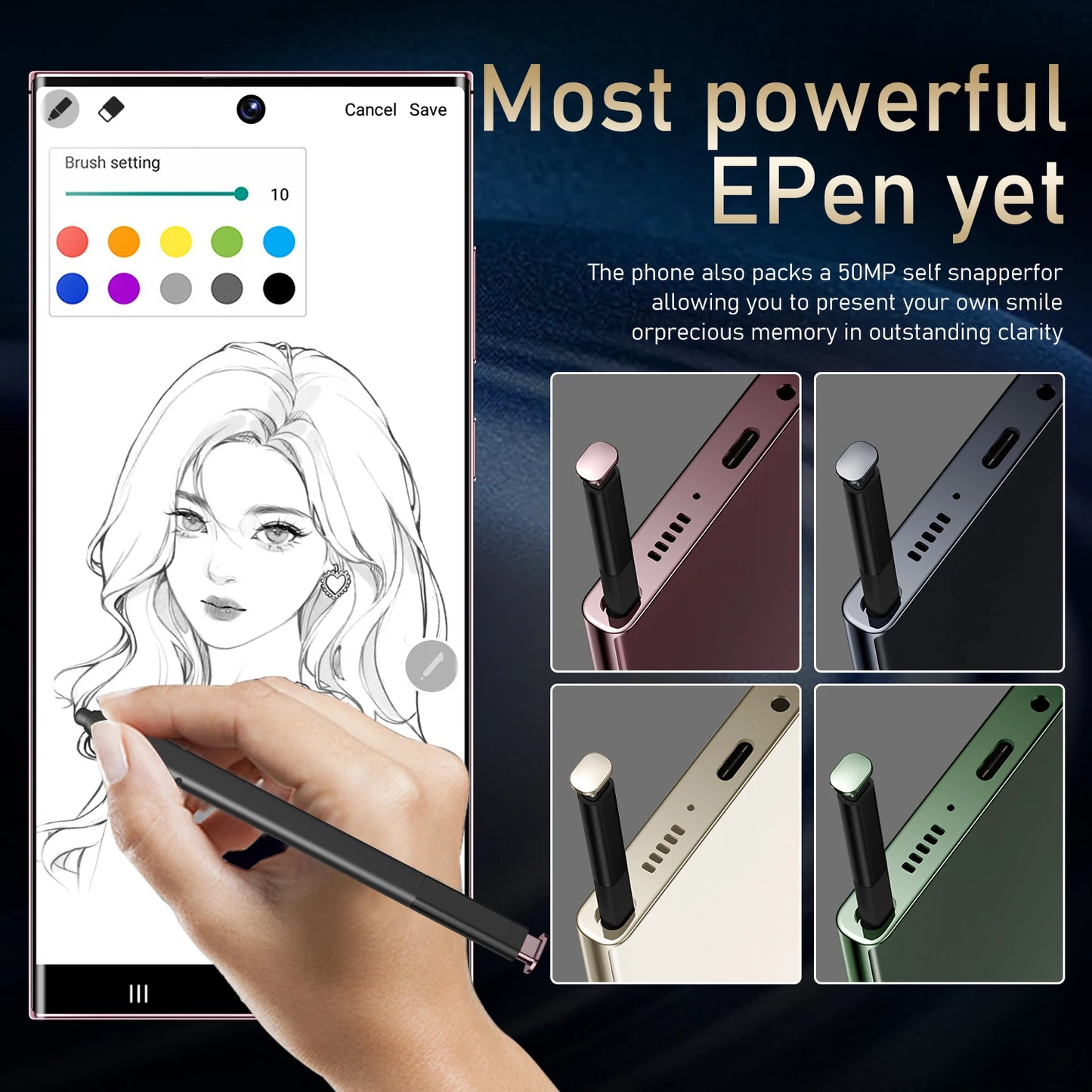 S24 Ultra 7.3 inch 5G Smartphone
