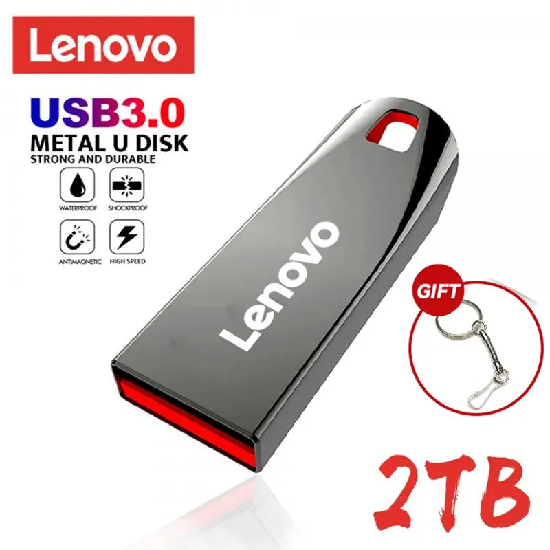 Lenovo Metal U Disk Portable Pen Drive