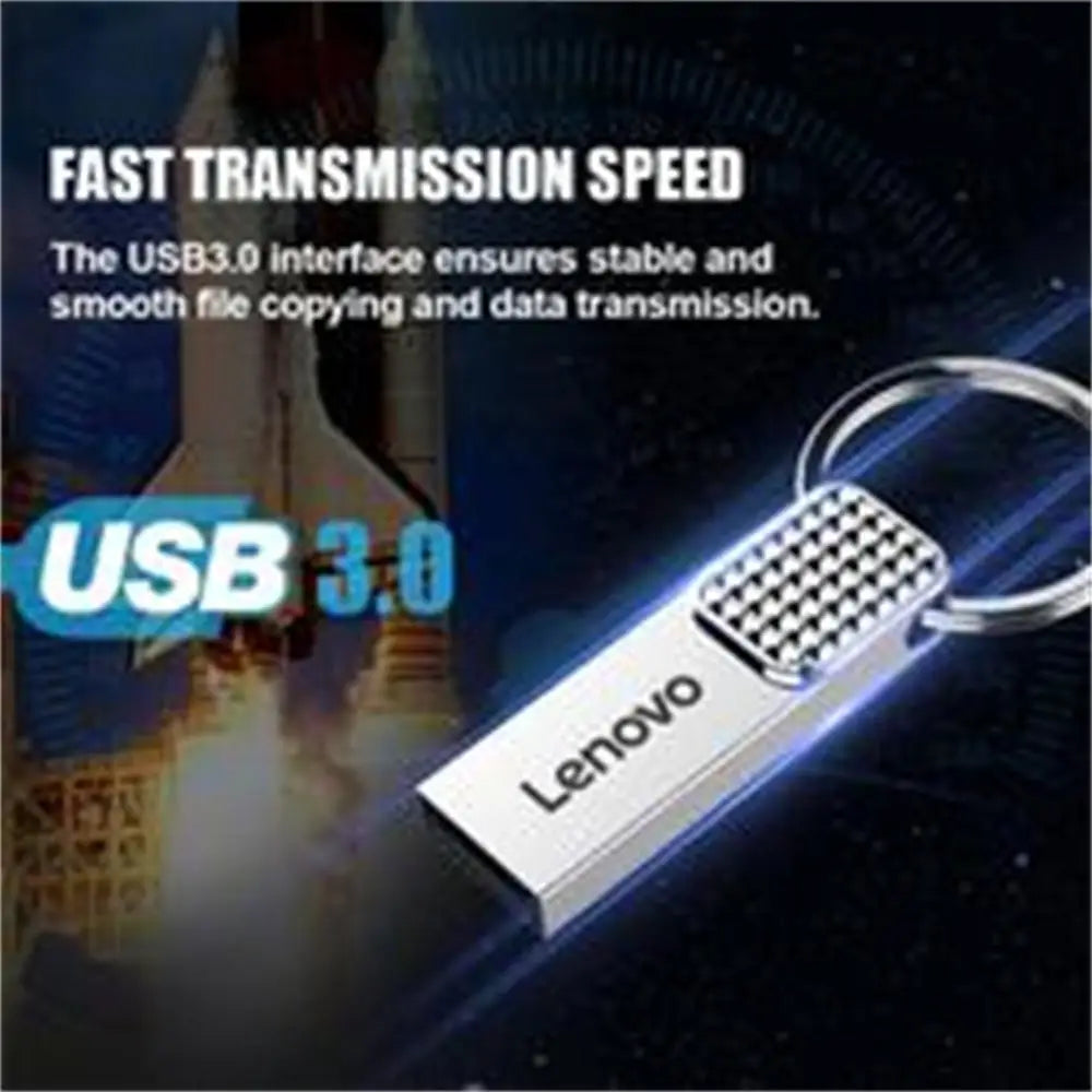 Lenovo USB Флешка OTG Metal USB 3.0 Pen Drive