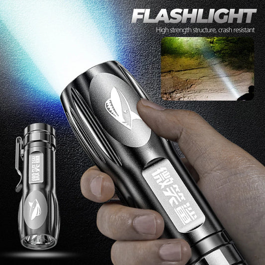Ultra Bright Flashlight Rechargeable Torch