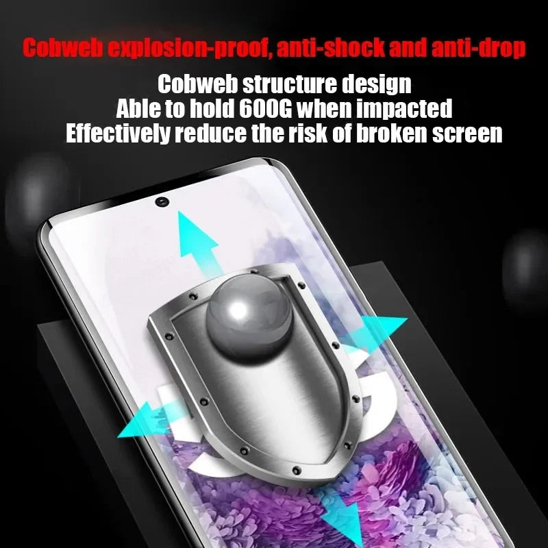 4-Piece Hydrogel Film Screen Protector for Samsung Devices