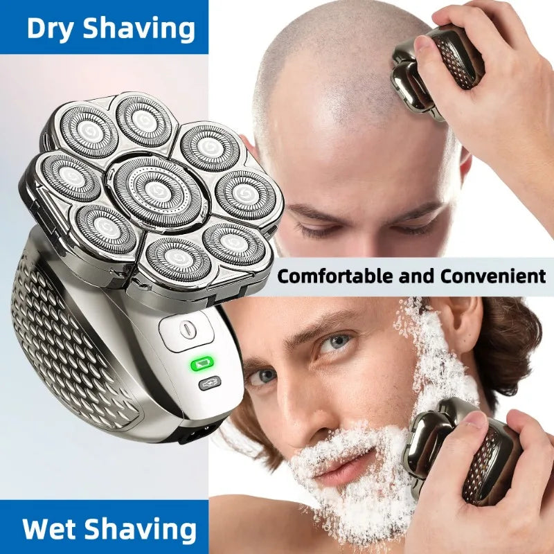 4D Head Rechargeable Shavers for Men & Women
