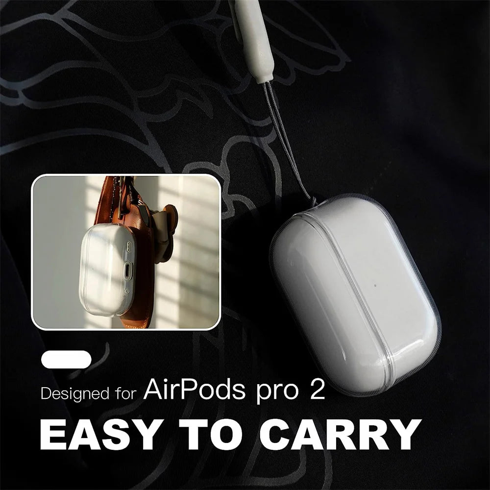 Clear Silicone Case for Airpods Pro 2