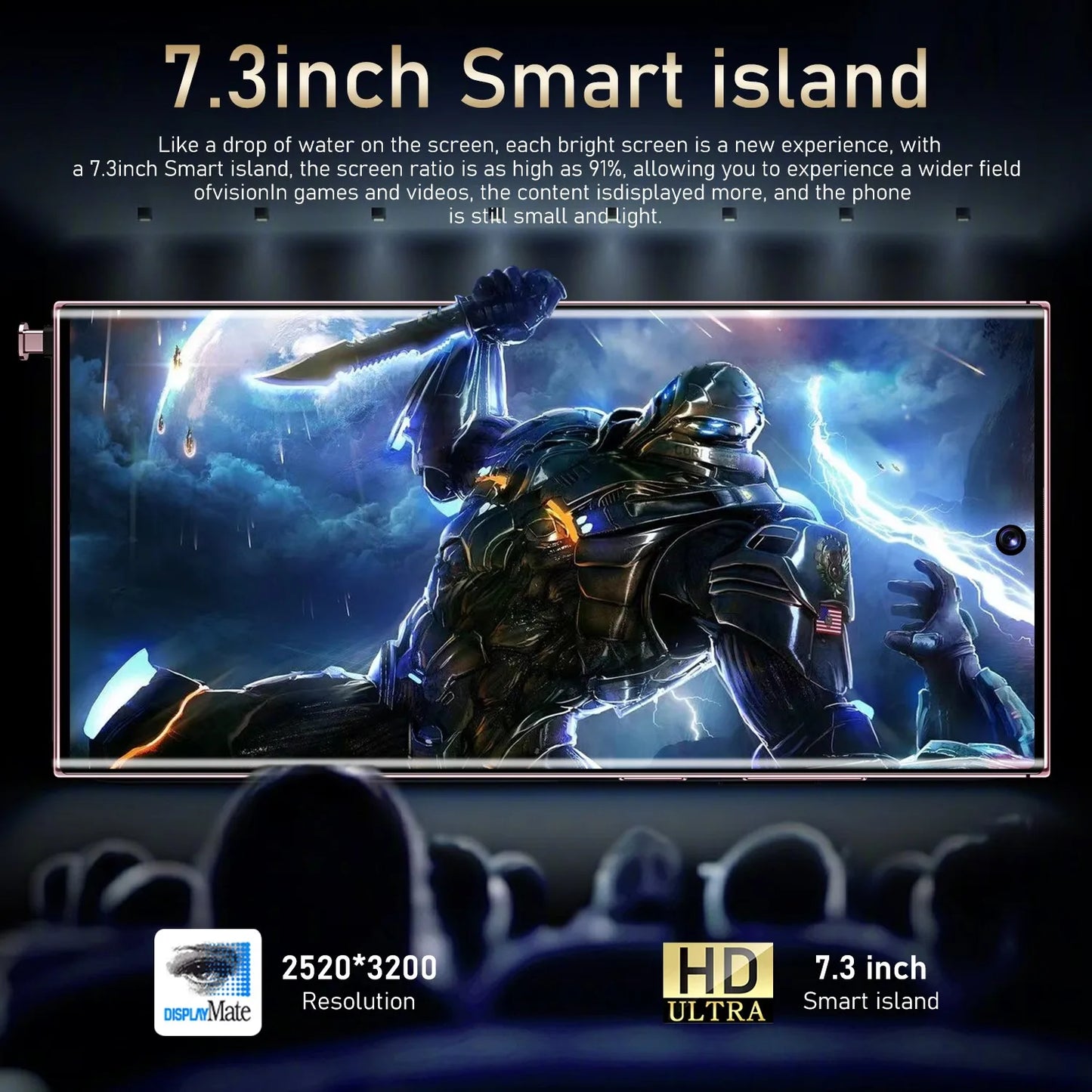 S24 Ultra 7.3 inch 5G Smartphone