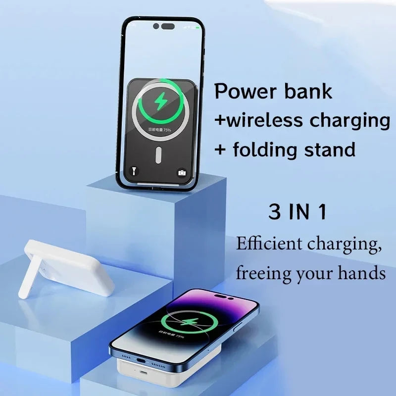 50000mAh Power Bank Wireless Charger