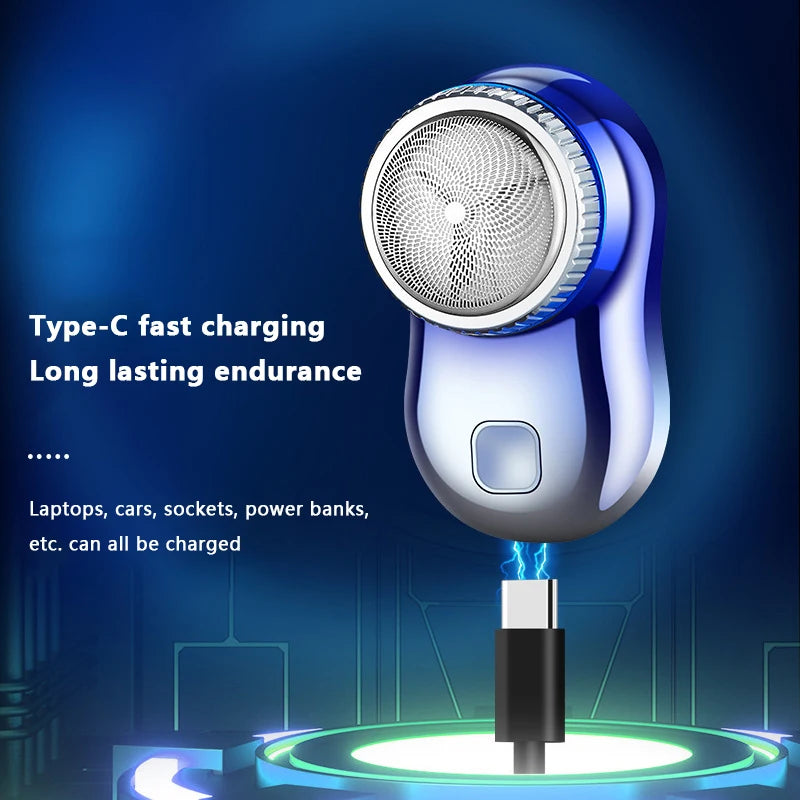 Mini Electric Pocket Size Travel Shaver For Men