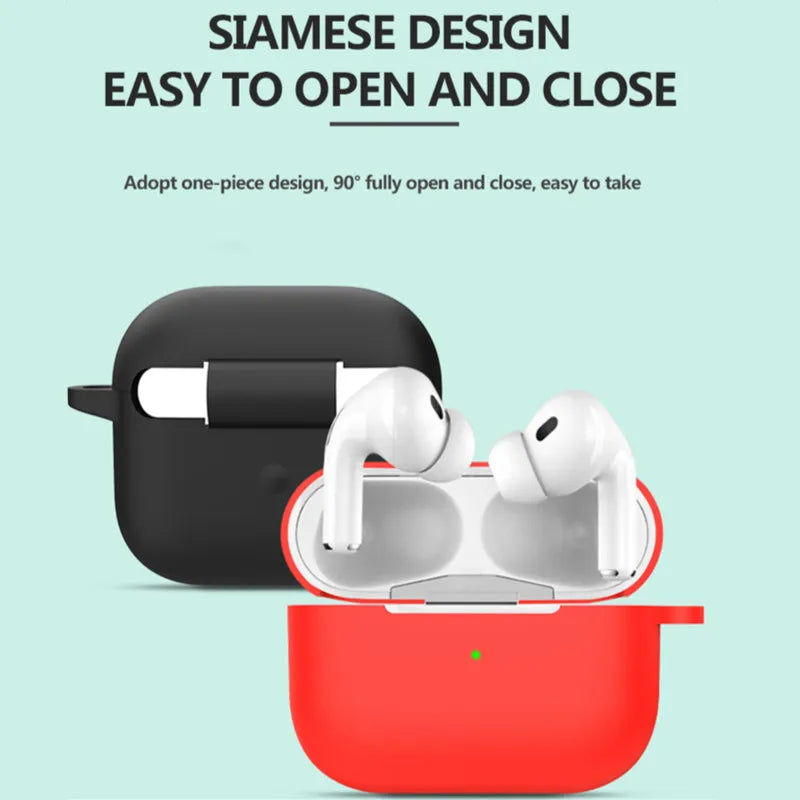 New Silicone Cover Case For Apple Airpods Pro 2 with Hook Skin Bluetooth