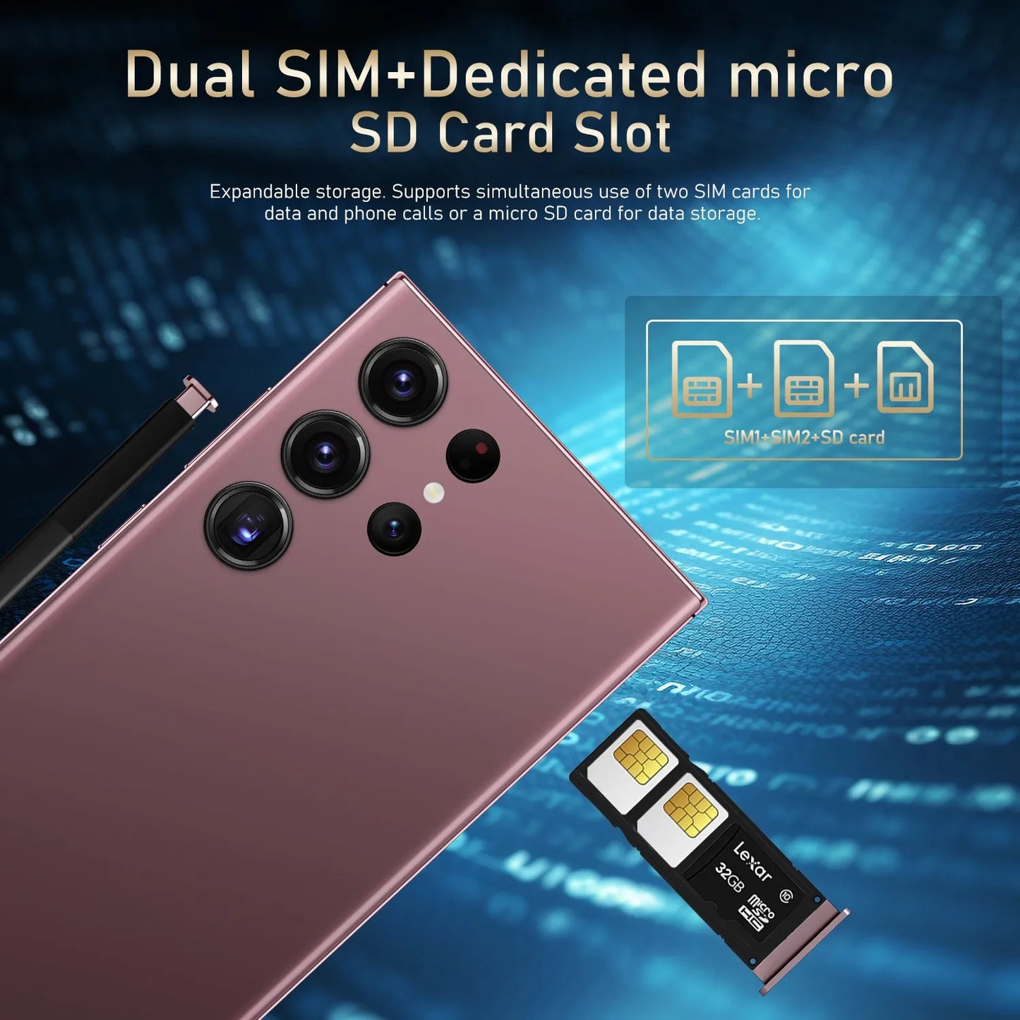 S24 Ultra 7.3 inch 5G Smartphone
