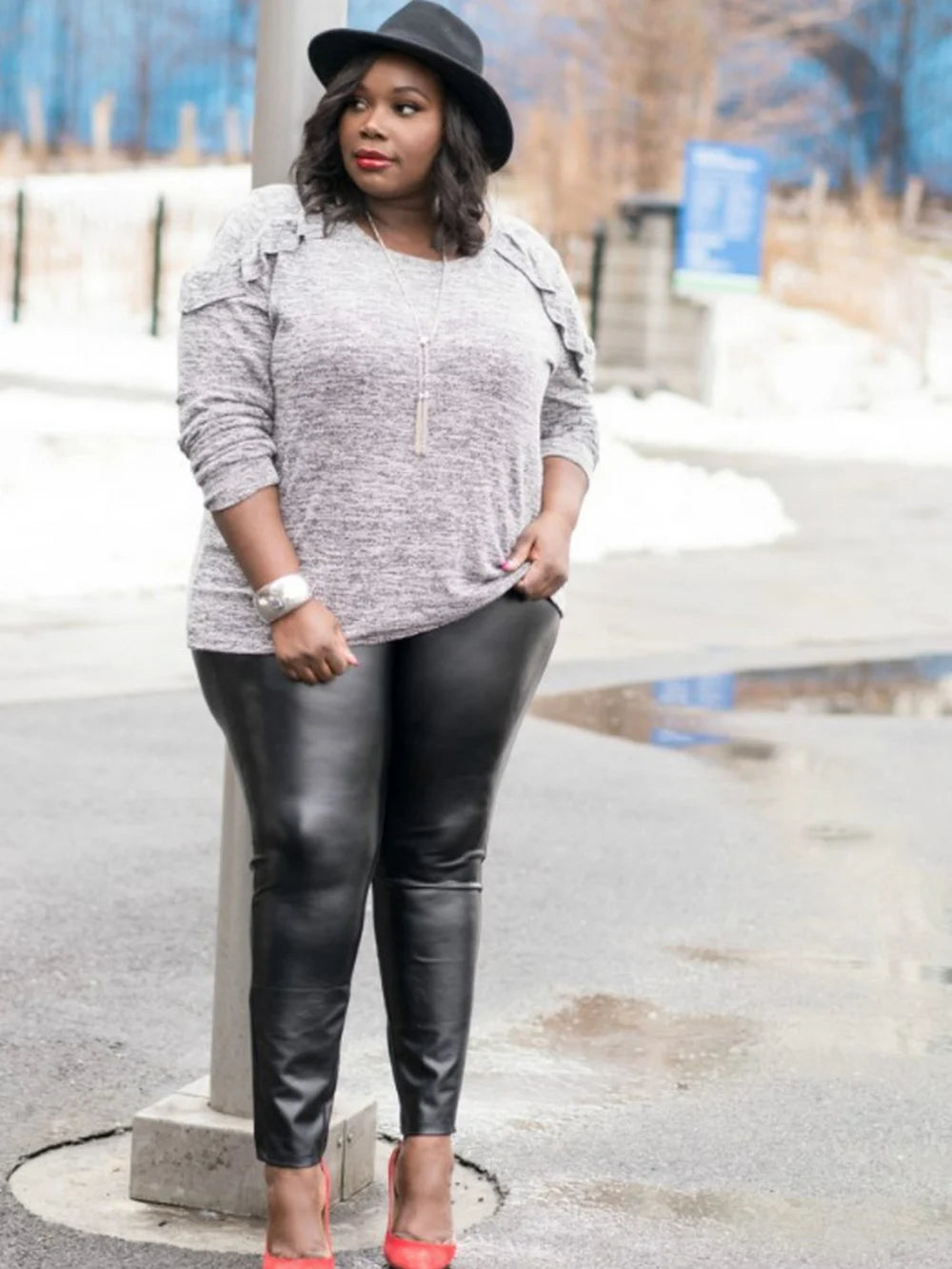 Spring Summer Plus Size Leggings for Women Big Size 5XL 6XL 7XL Black