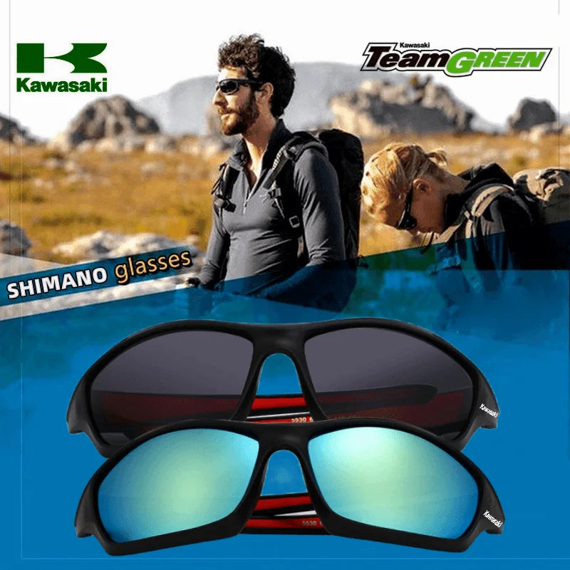 New Motorcycle Glasses Men's Driving, Camping, Hiking, Fishing Polarized Sunglasses