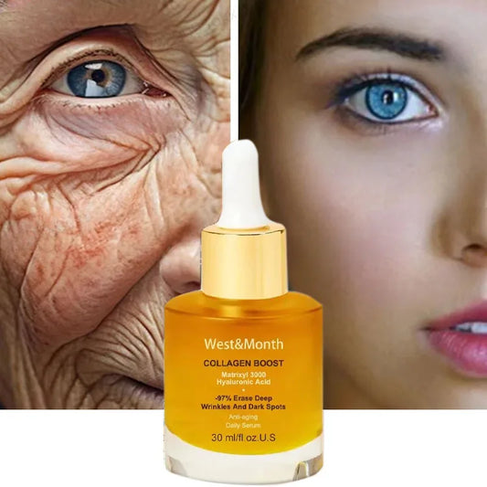 Collagen Wrinkle Remover Face Serum & Anti Aging Whitening Cosmetics