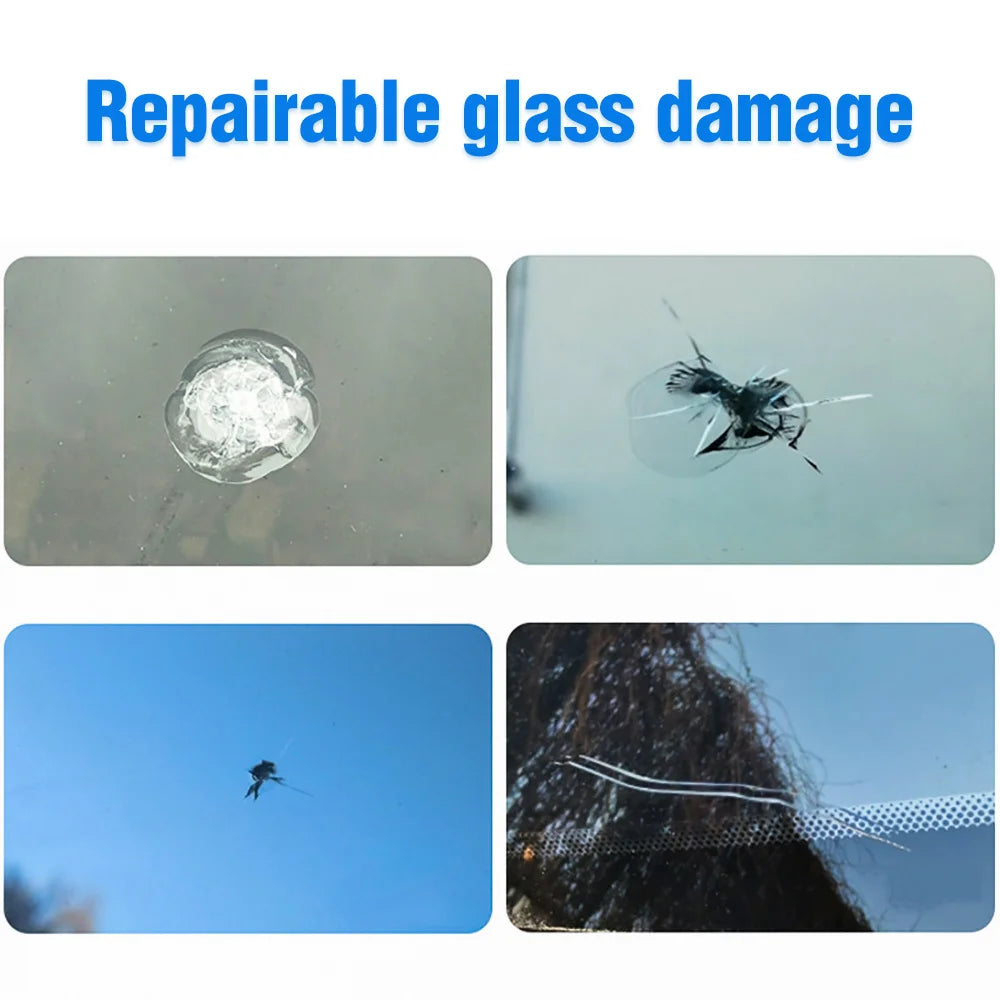 Car Cracked Windshield Repair Tool DIY/ Phone Screen Repair Kit