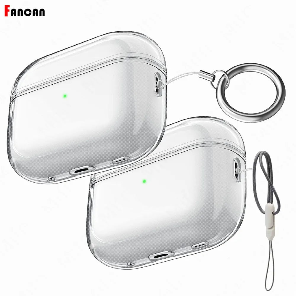 Clear Silicone Case for Airpods Pro 2