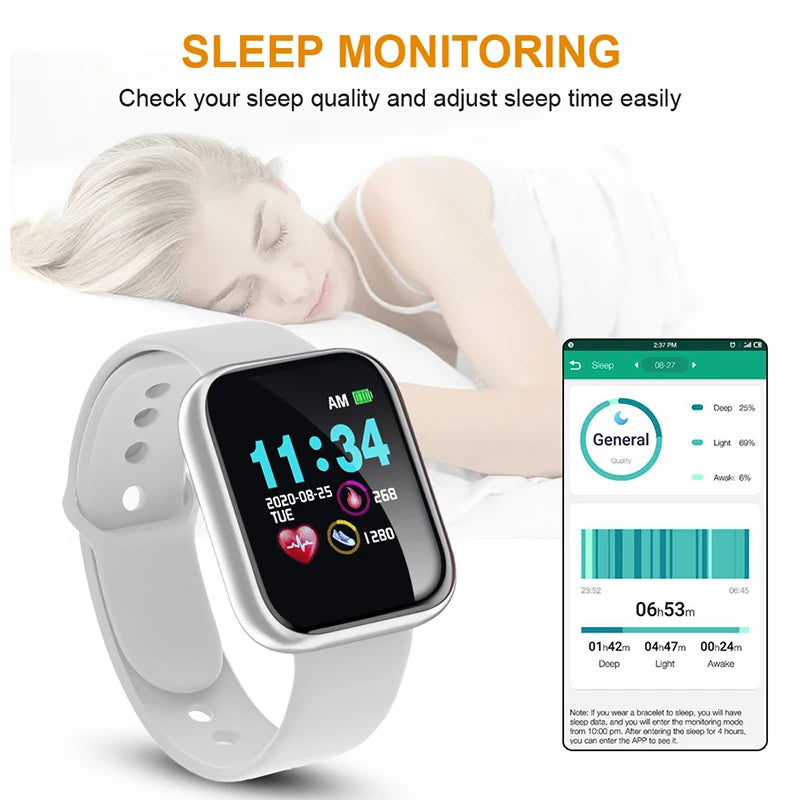 Fashion Smart Watch for Fitness, Health & Leisure