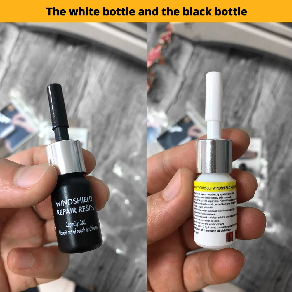 Car Cracked Windshield Repair Tool DIY/ Phone Screen Repair Kit