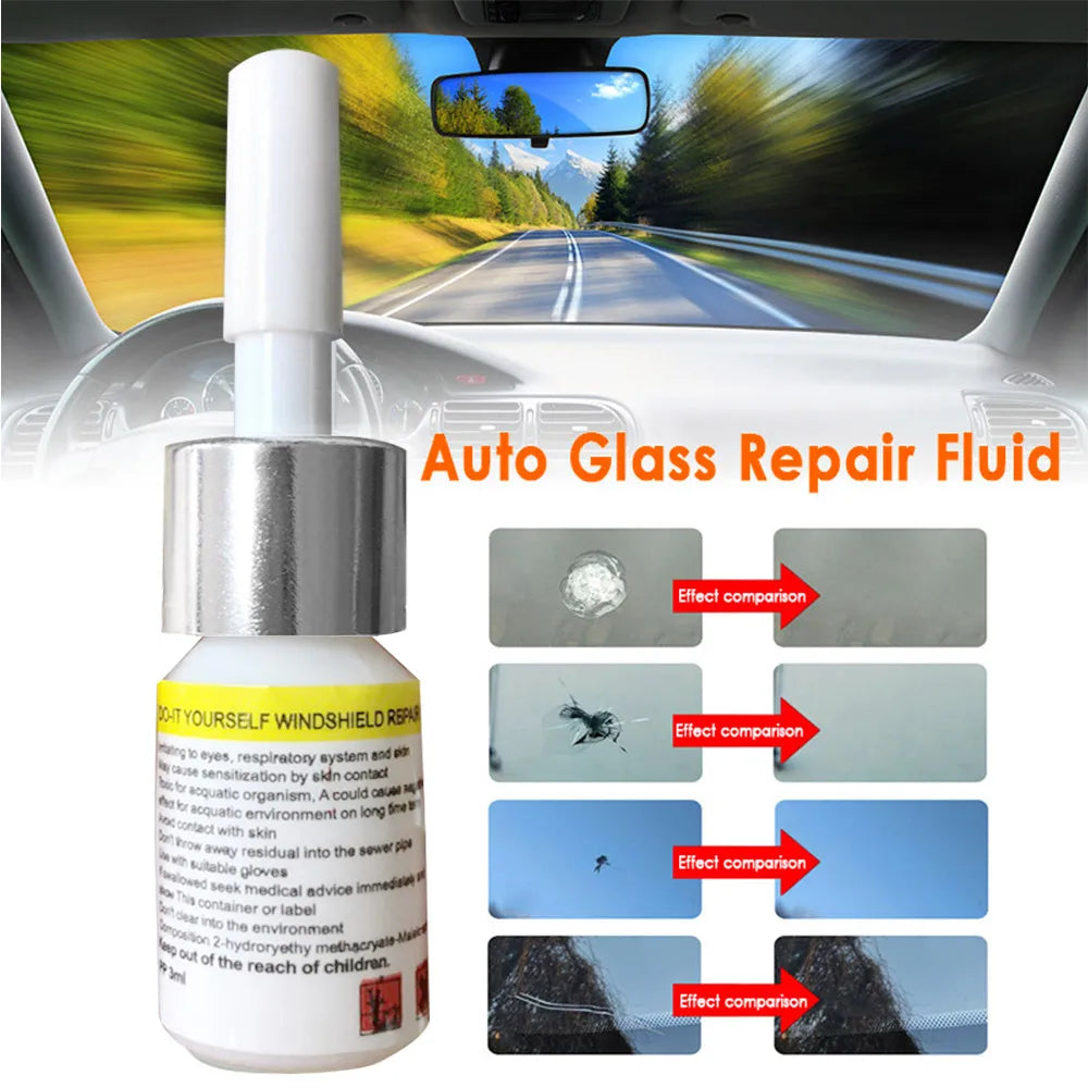 Car Cracked Windshield Repair Tool DIY/ Phone Screen Repair Kit
