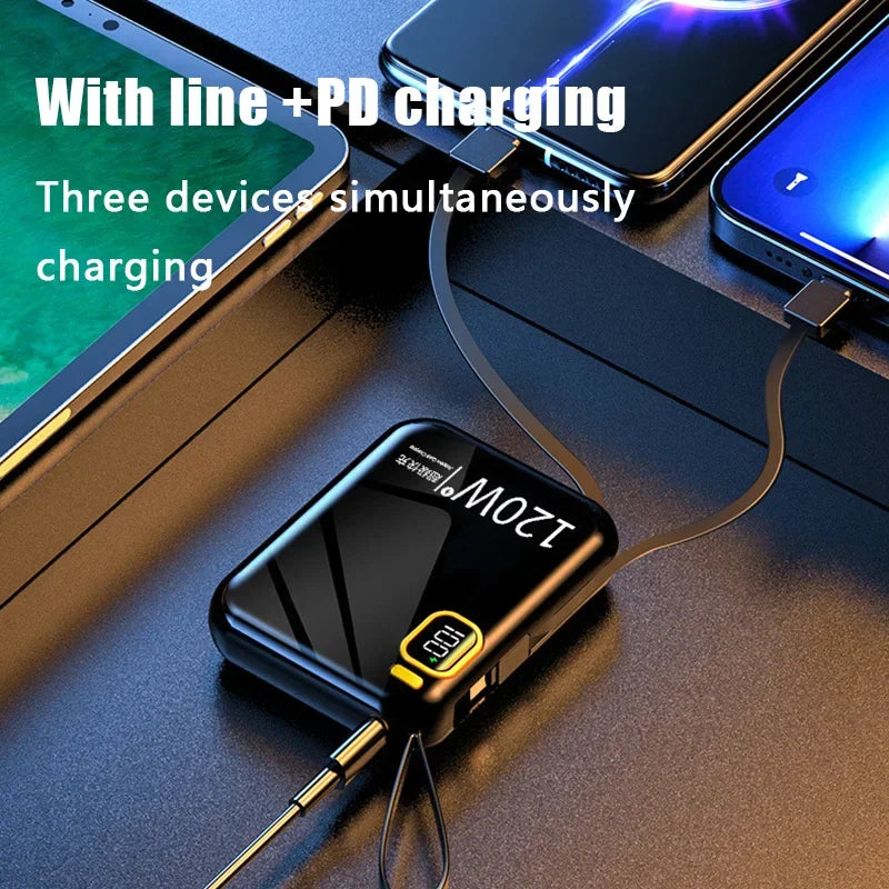 Lenovo 120W 50000mAh High Capacity Portable Power Bank