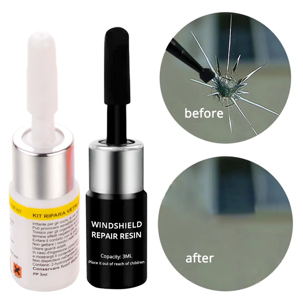 Car Cracked Windshield Repair Tool DIY/ Phone Screen Repair Kit